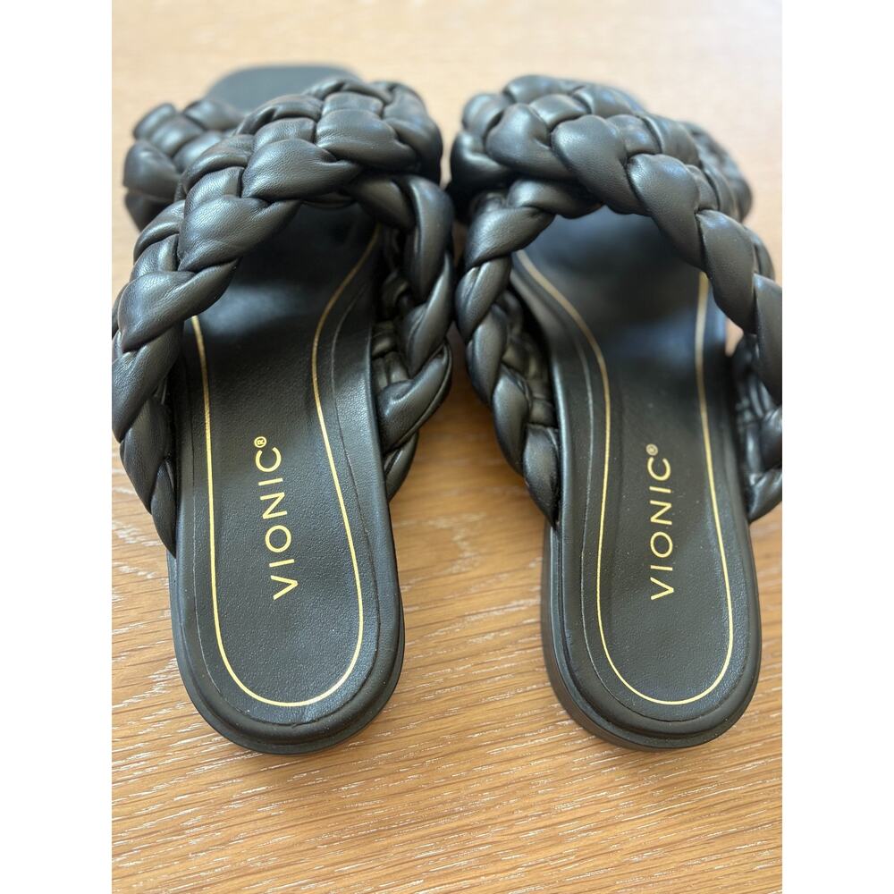 Vionic Women's Kalina Braided Slide Sandals Size 9 - Picture 5 of 7